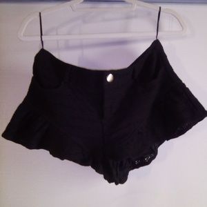 Crochet Lace Like Short Shorts
